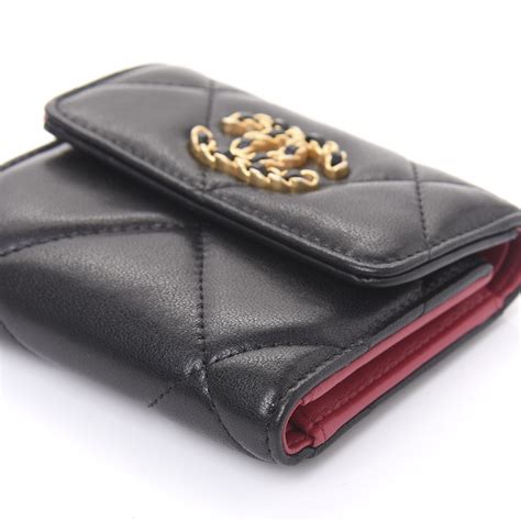 discount chanel wallets|Chanel 19 small flap wallet.